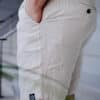 BRACKET Linen Short Créme - S