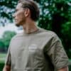 BRACKET CLOTHING COMPANY Oversized Tee Caramel - L
