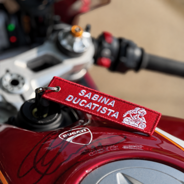 BRACKET X Sabina Ducatista Keychain