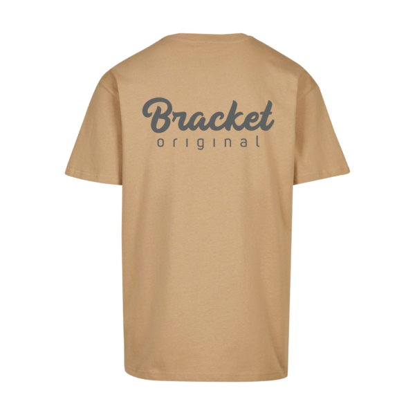 BRACKET Oversized Original Shirt Sand