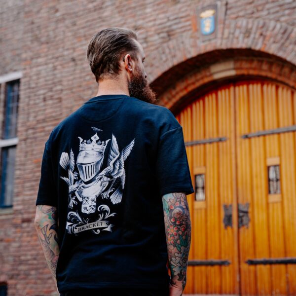 BRACKET X TATTOO BOETZ HELMOND T-SHIRT BLACK